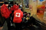 
En 2012, l?action de la Croix-Rouge a touch 500.000 personnes en Belgique francophone comme les sans-abri en priode de grand froid.  Pierre-Yves Thienpont.
